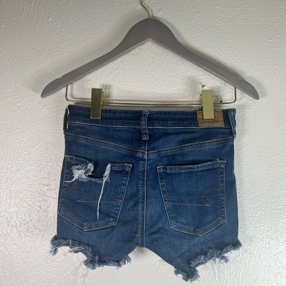American Eagle next level stretch midi jean shorts - Picture 2 of 3